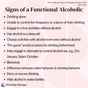 Signs of a Functional Alcoholic