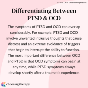 Differentiating Between PTSD & OCD