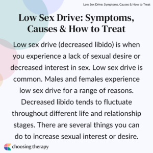 Low Sex Drive: Symptoms, Causes & How to Treat
