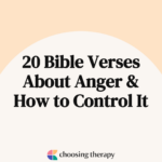 20 Bible Verses About Anger & How to Control It