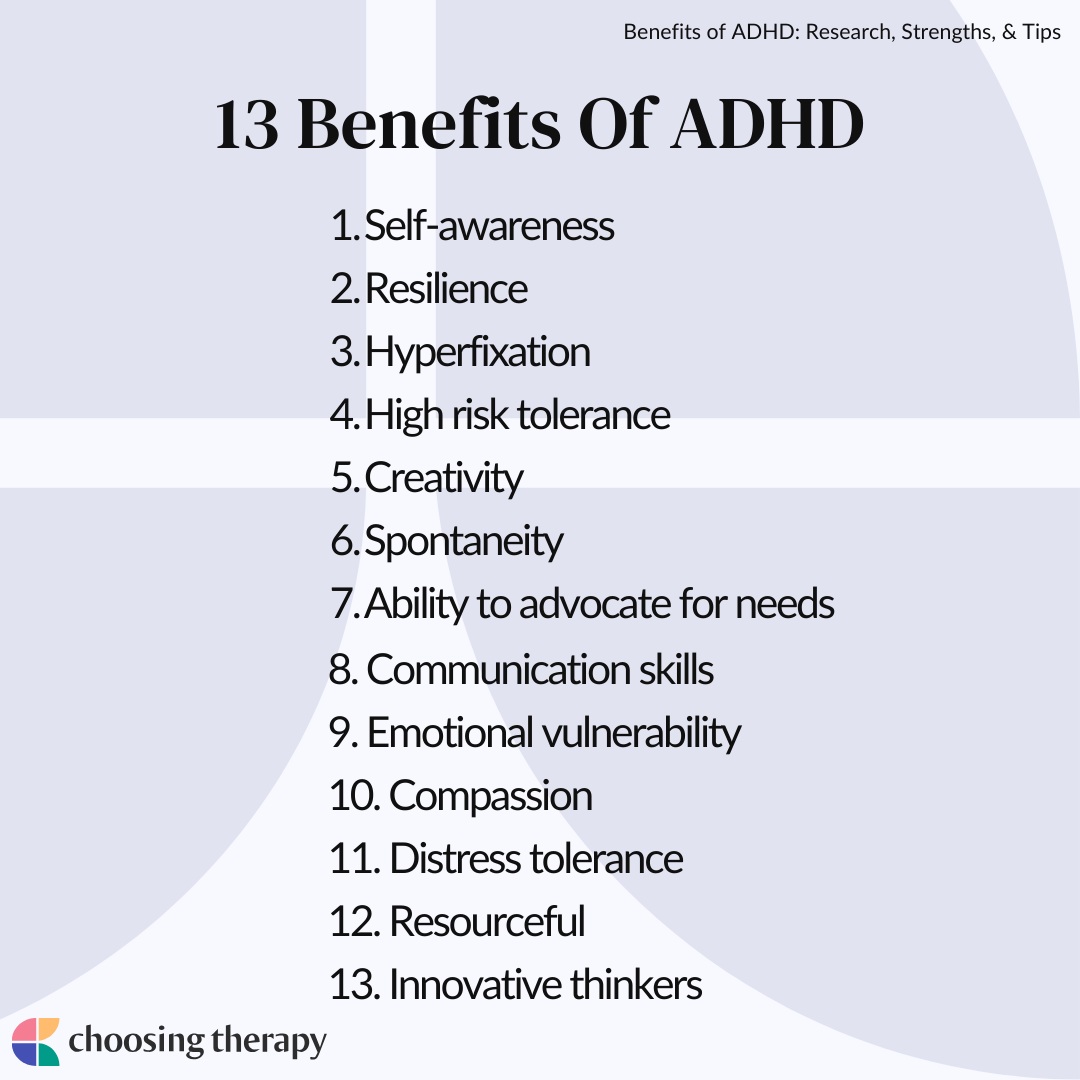 ADHD Benefits 13 Things To Love About Your ADHD
