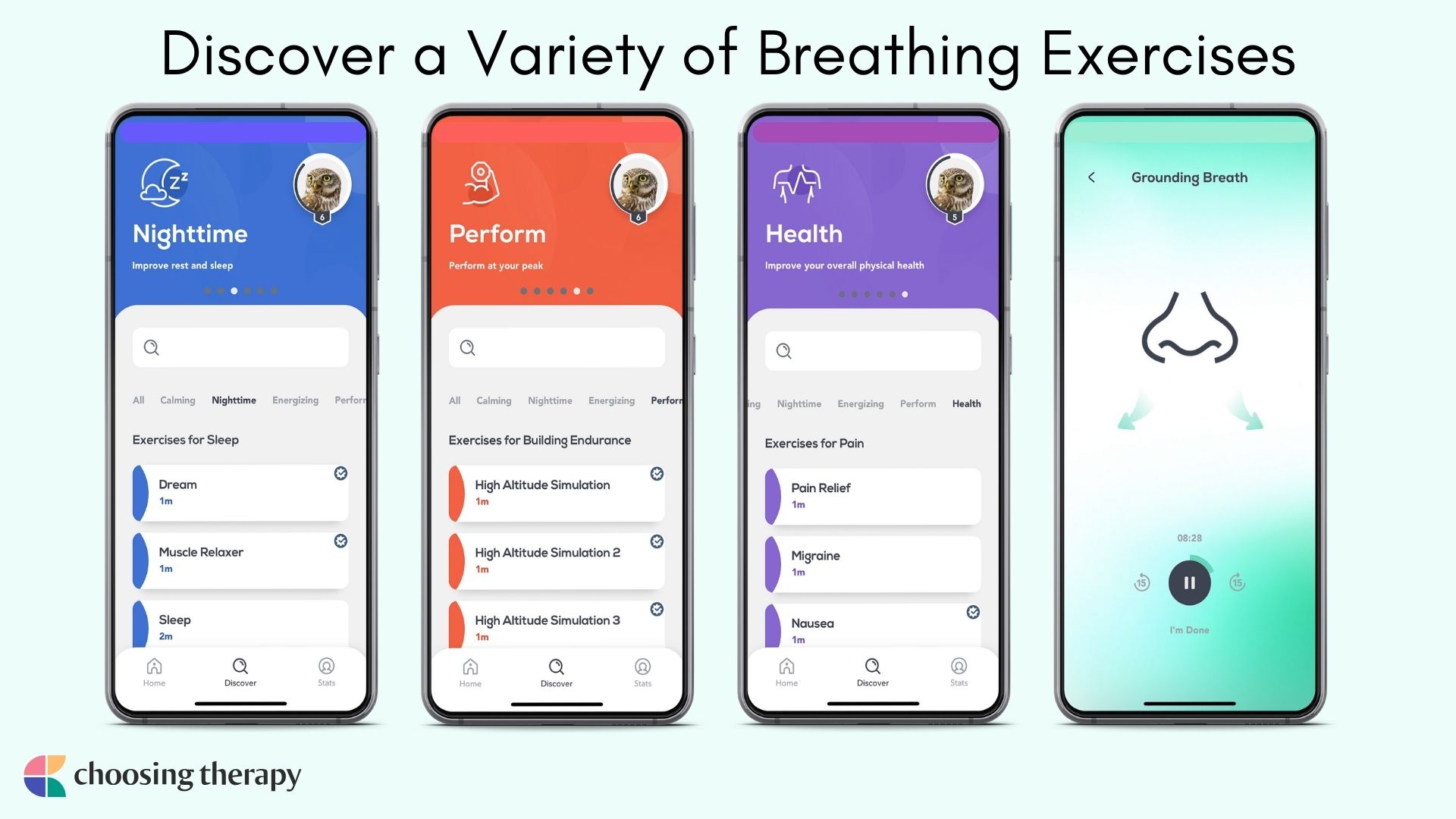 Image of Discover a Variety of Breathing Exercises