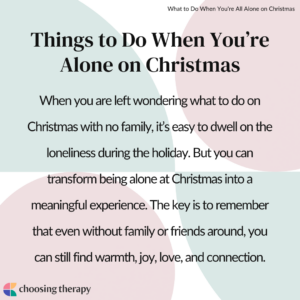 Things to Do When You’re Alone on Christmas