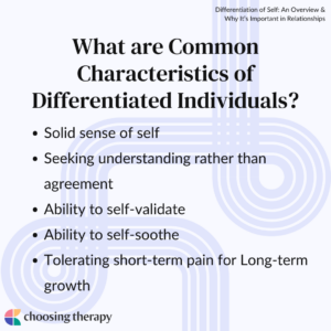 Differentiated Characteristics