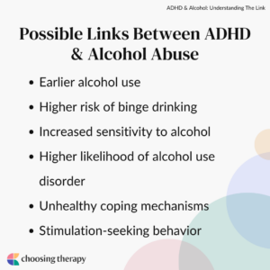 Possible Links Between ADHD & Alcohol Abuse