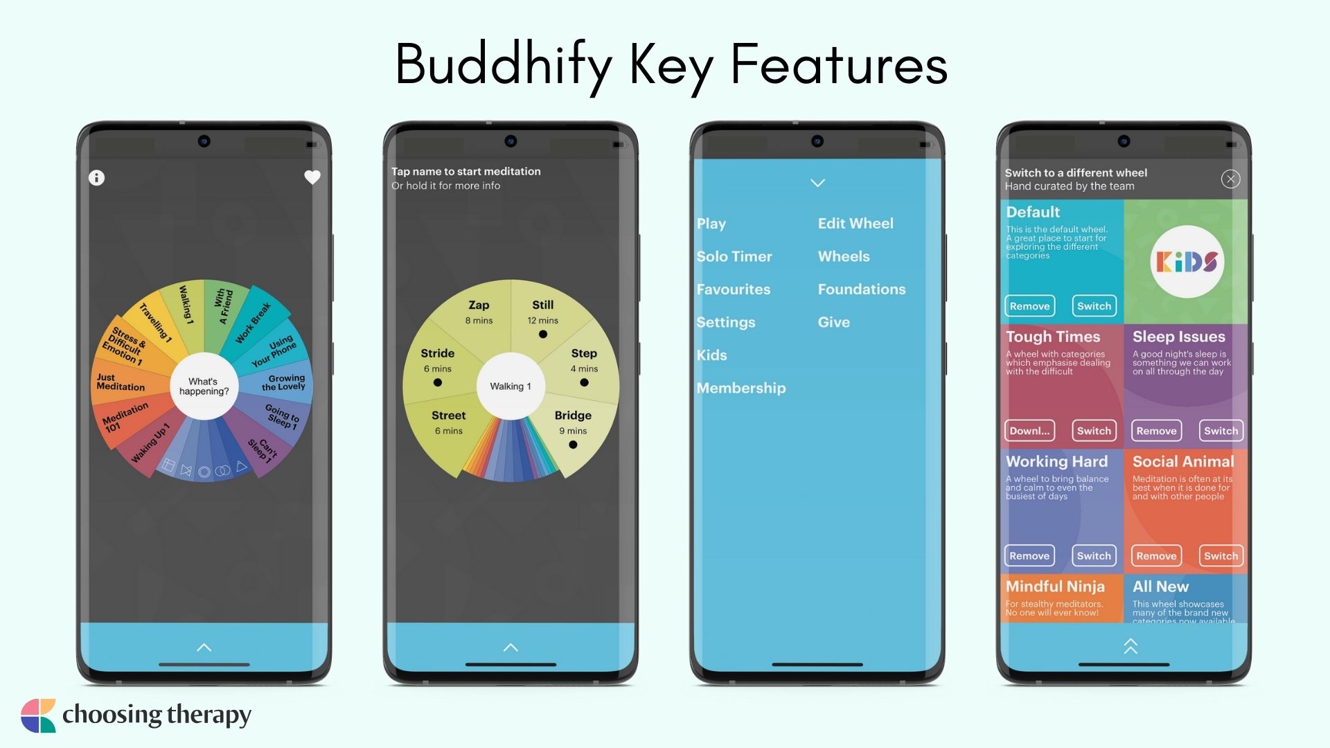 Image of Buddhify Key Features