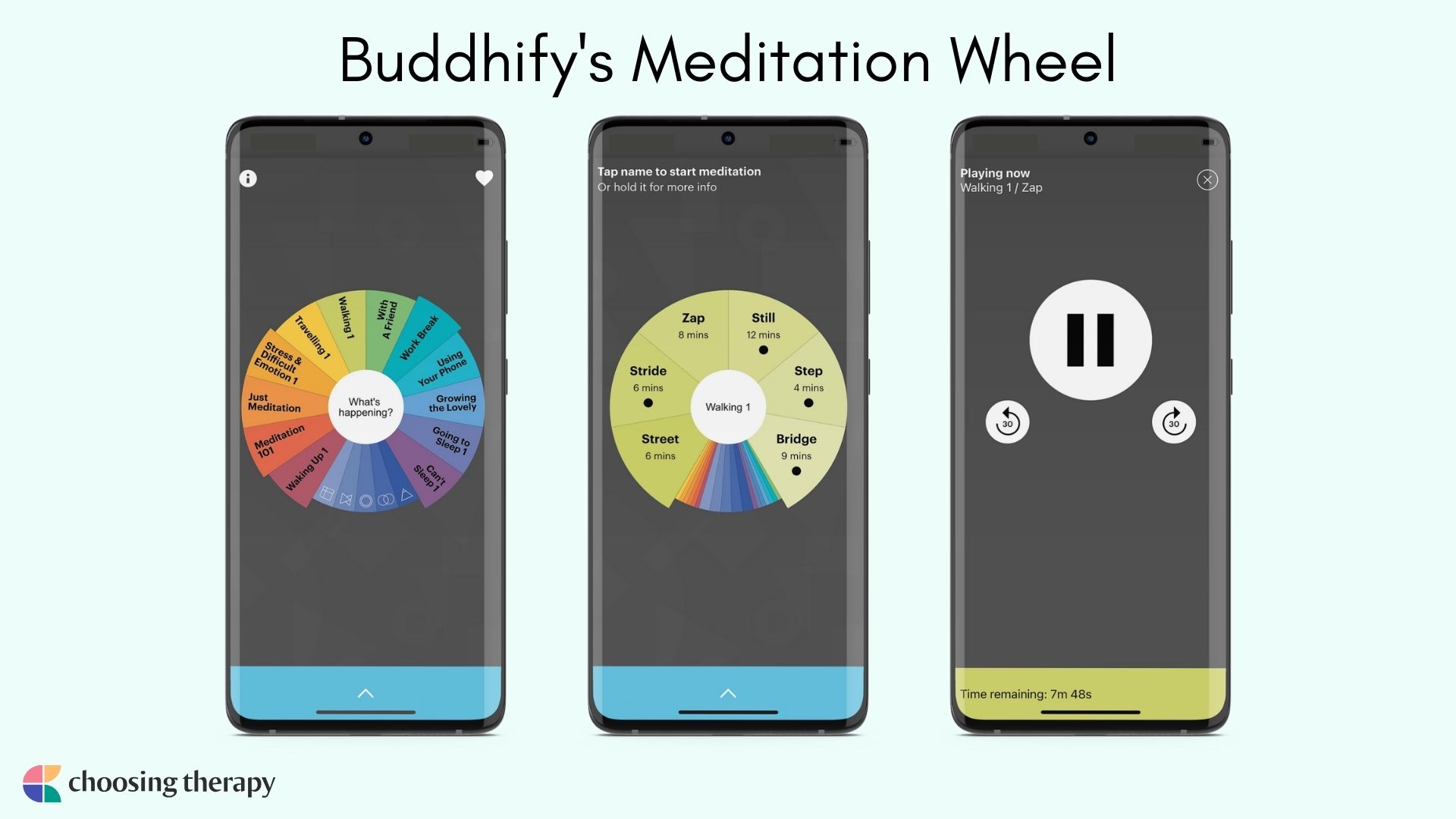 Image of Buddhify's Meditation Wheel