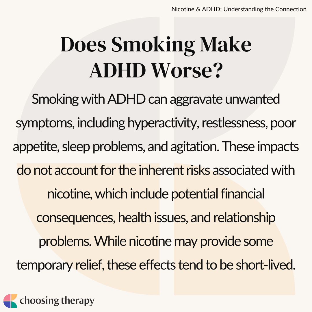 tobacco and adhd What Is the Connection Between Nicotine & ADHD?