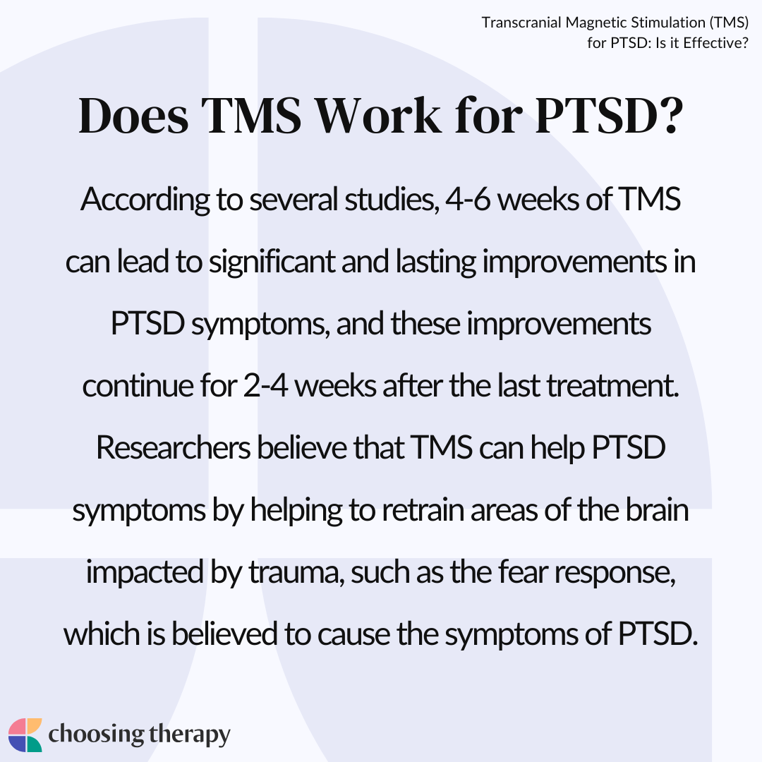 TMS for PTSD How it Works, Cost, & What to Expect