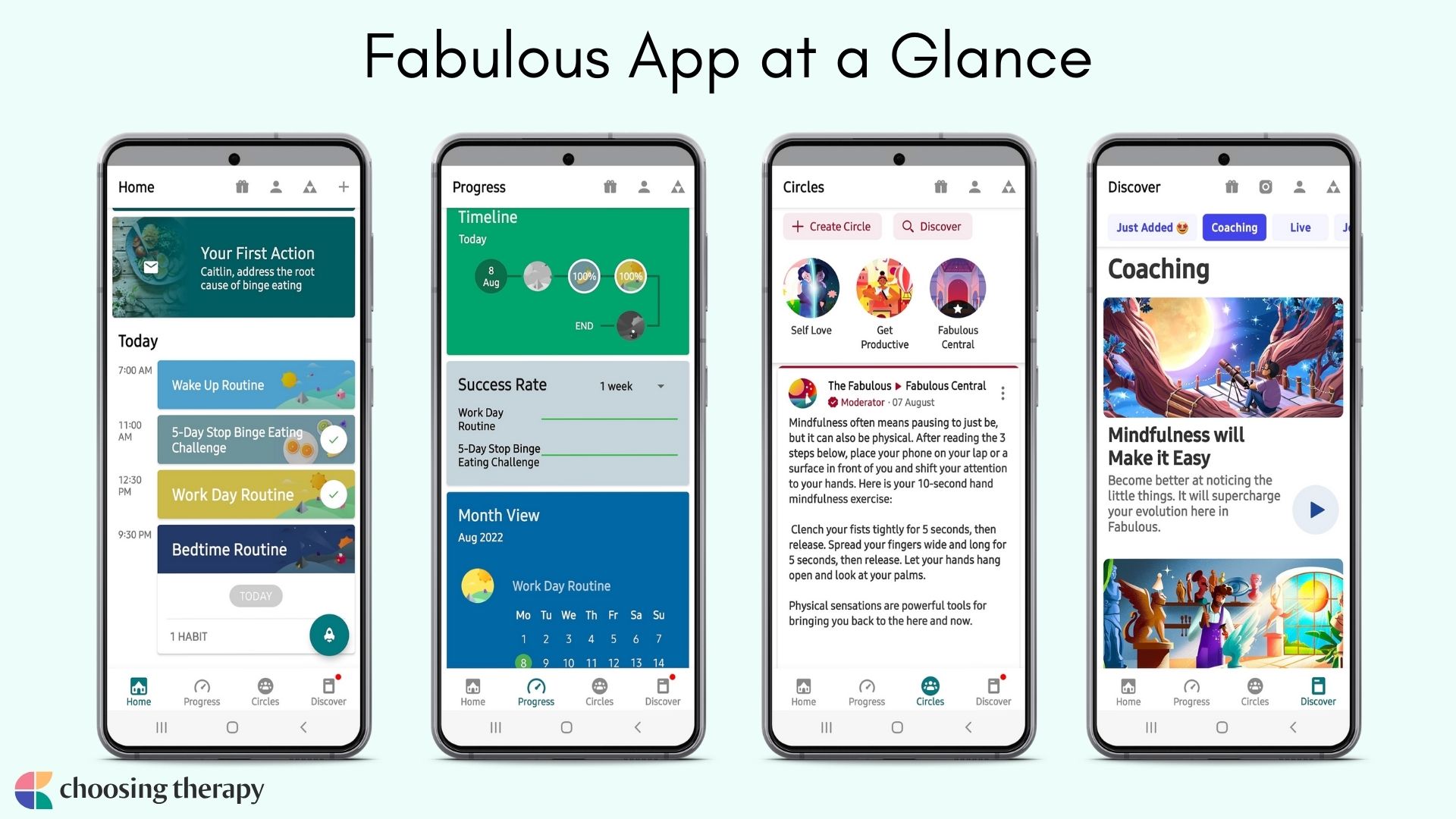Image of Fabulous App at a Glance