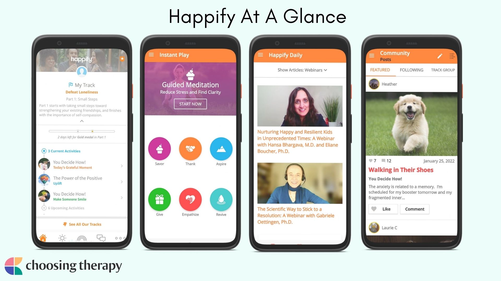 Happify at a Glance