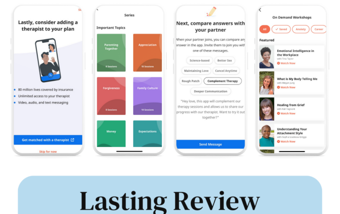 Lasting App Review