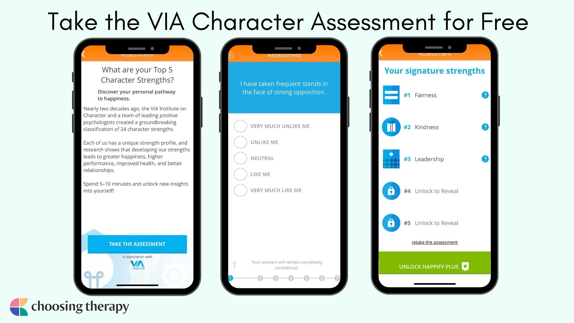 Image of Take the VIA Character Assessment for Free
