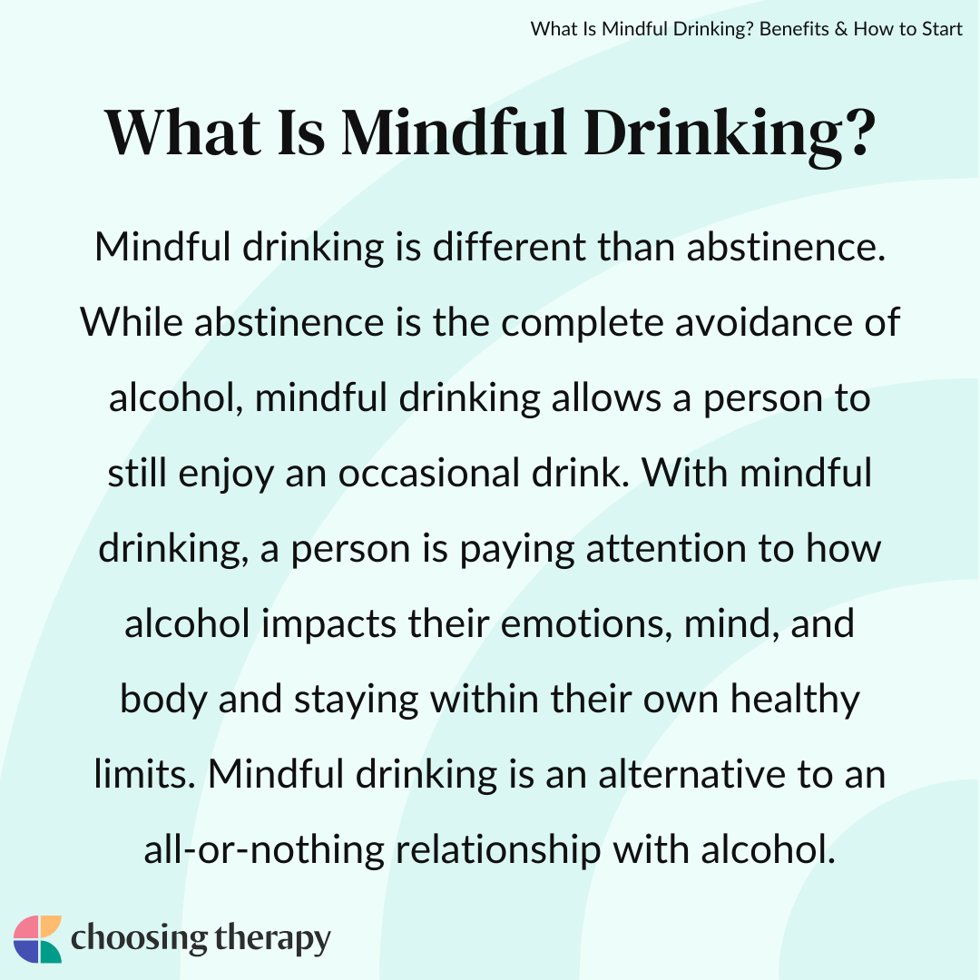 What Is Mindful Drinking