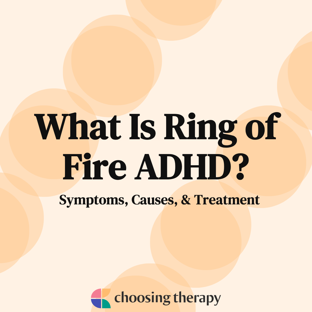 What is ring of fire add type 6 of dr amen s 7 types