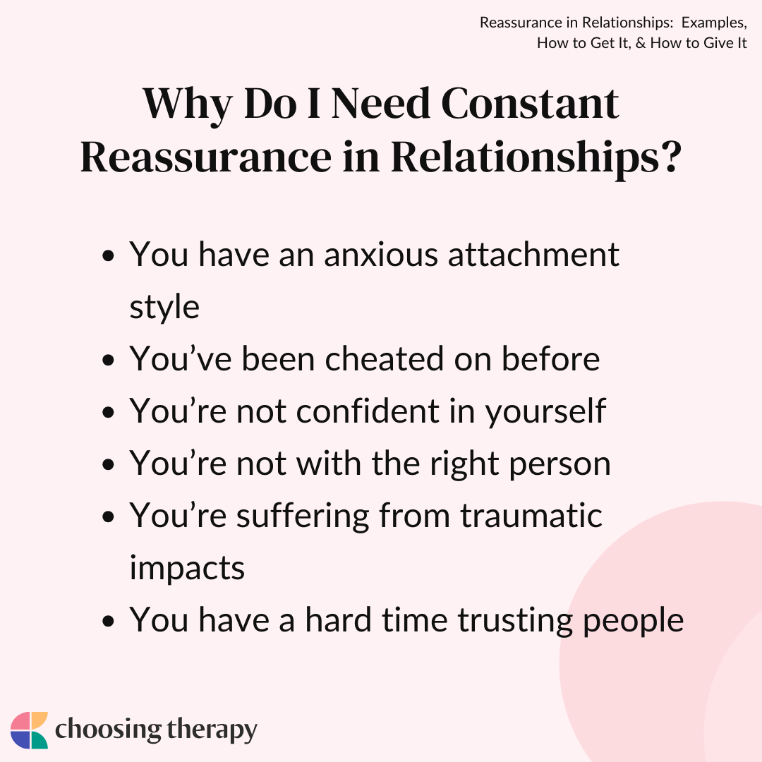 What Is Reassurance In a Relationship? What Is Reassurance In a Relationship?