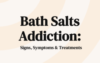 Bath Salts Addiction