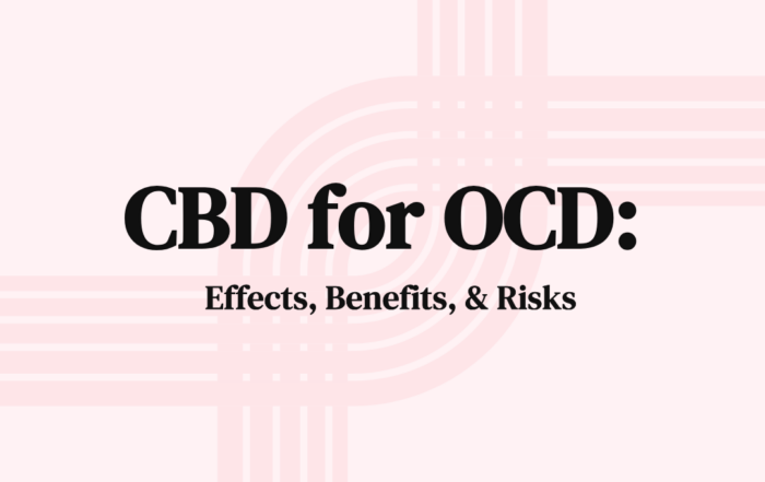 CBD for OCD