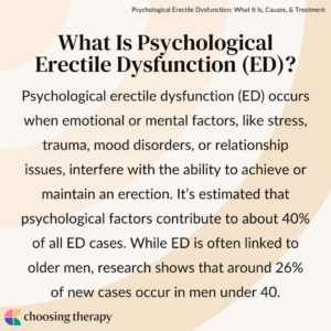 What Is Psychological Erectile Dysfunction (ED)?