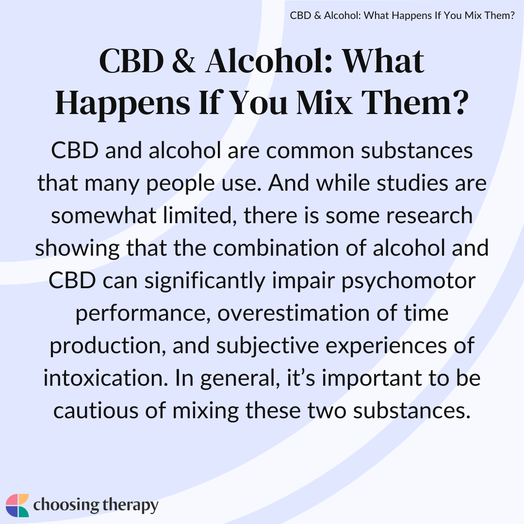 Can You Mix CBD & Alcohol?