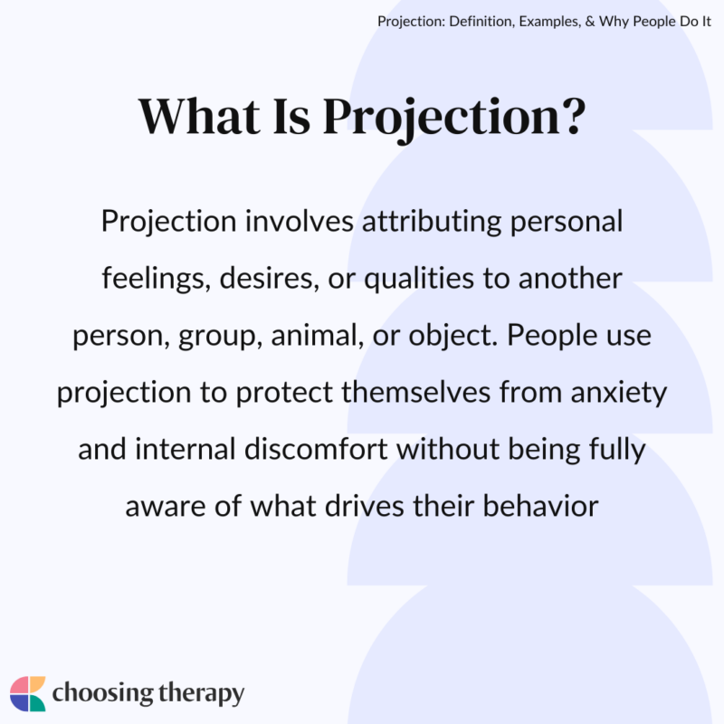 Projection definition examples why people do it choosingtherapy