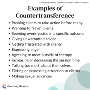 Examples of Countertransference