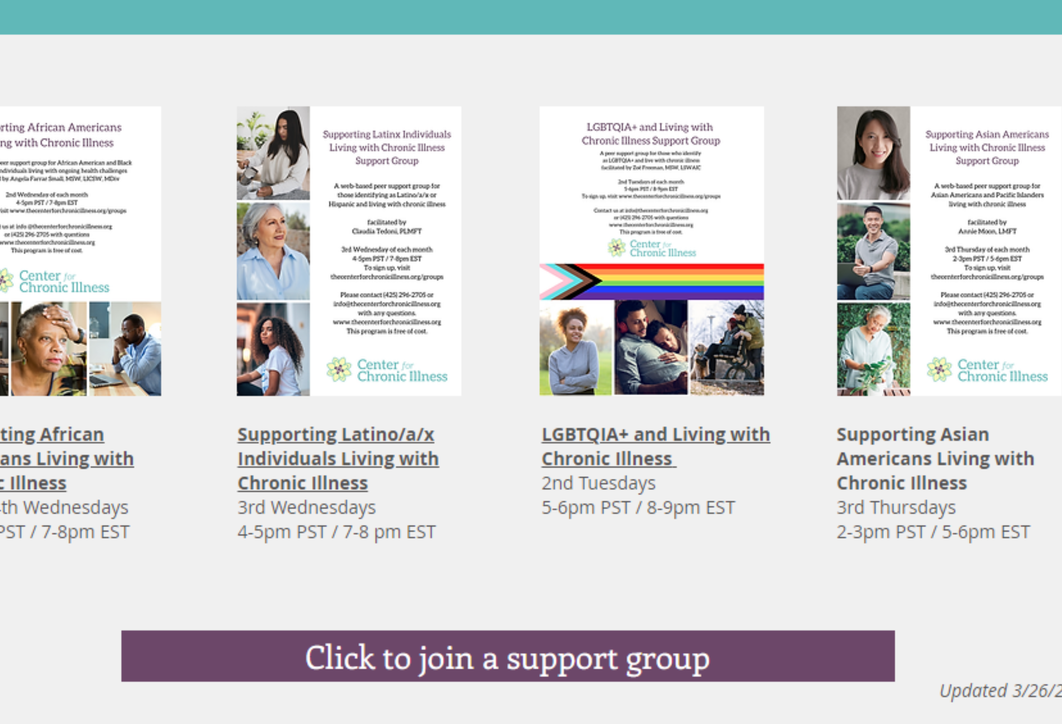 Image of CCI Online Click to Join a Support Group