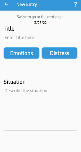 MoodTools New Entry