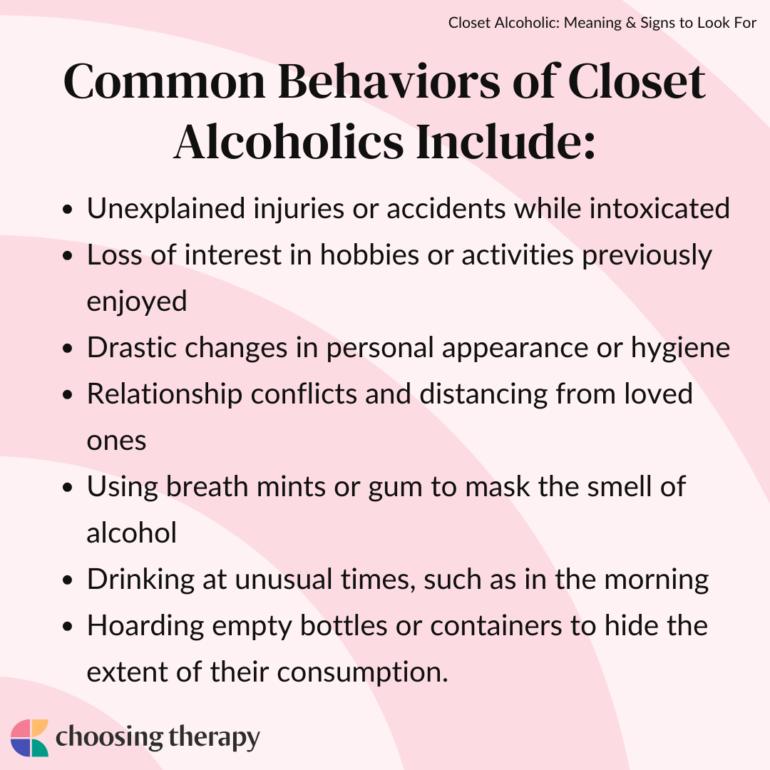 What Is A Closet Alcoholic?