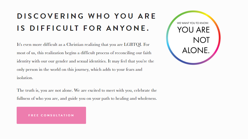 The Christian Closet offers a free consultation to prospective patients