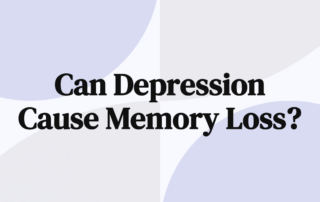 Can Depression Cause Memory Loss