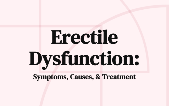 Erectile Dysfunction Symptoms, Causes, & Treatment