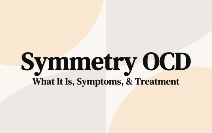 Symmetry OCD