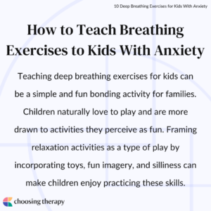 How to Teach Breathing Exercises to Kids With Anxiety