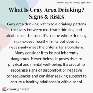 What Is Gray Area Drinking? Signs & Risks
