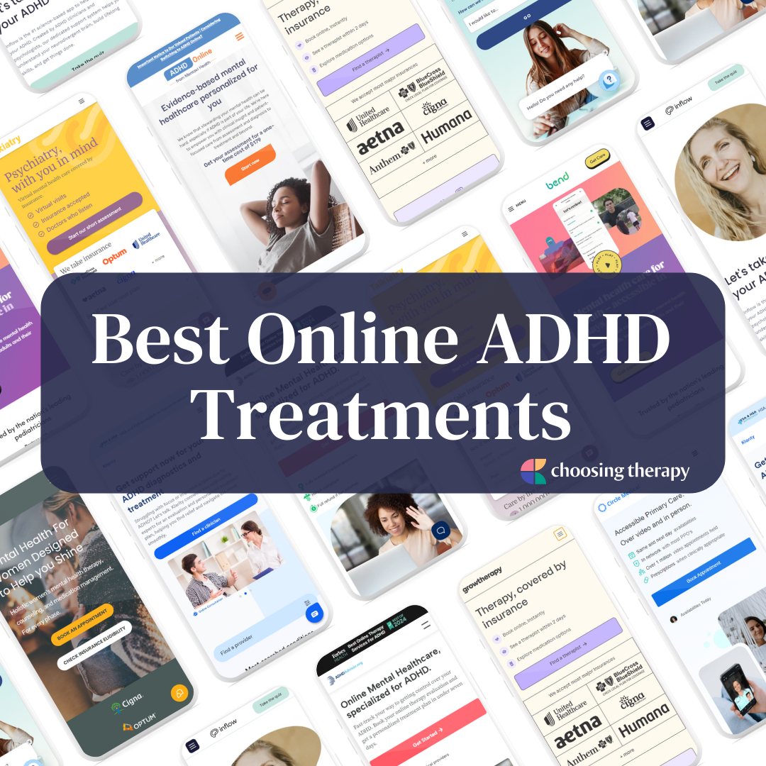 Best Online Therapy for ADHD in 2023