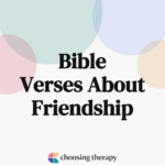 Bible Verses About Friendship