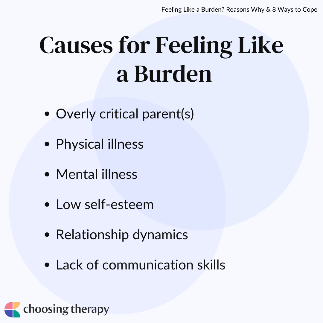 8 Ways to Cope With Feeling Like a Burden