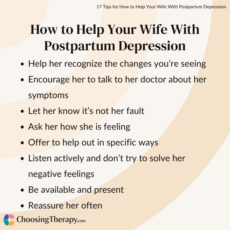 The Dos & Don'ts of Helping Your Wife With Postpartum Depression