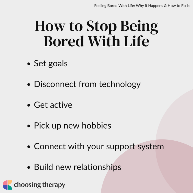 Why Am I Bored With Life? Explanations From a Therapist