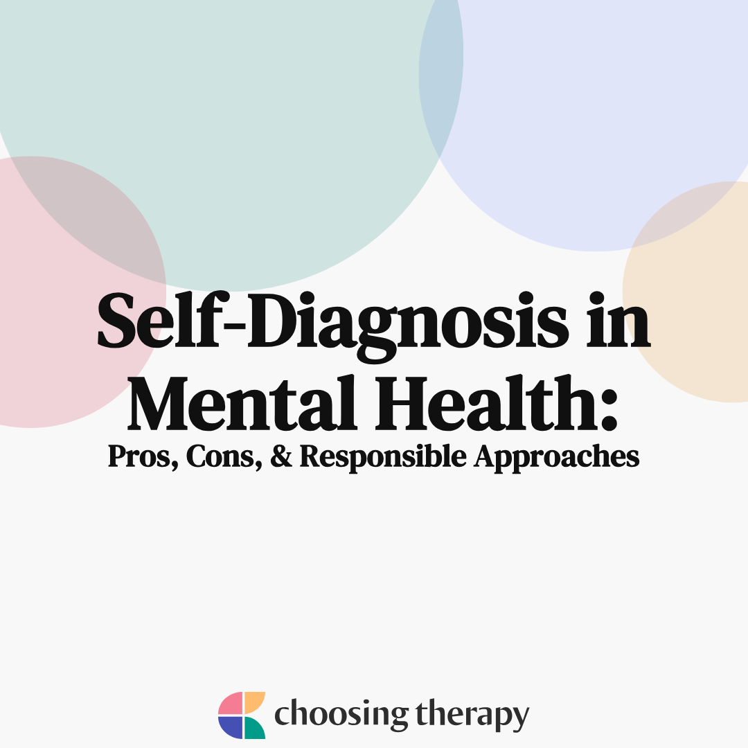 How to Navigate SelfDiagnosis in Mental Health