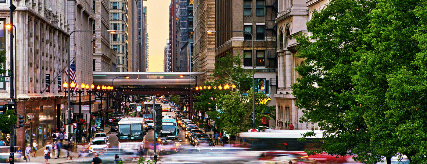Chicago city streets