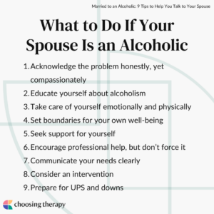 What to Do If Your Spouse Is an Alcoholic