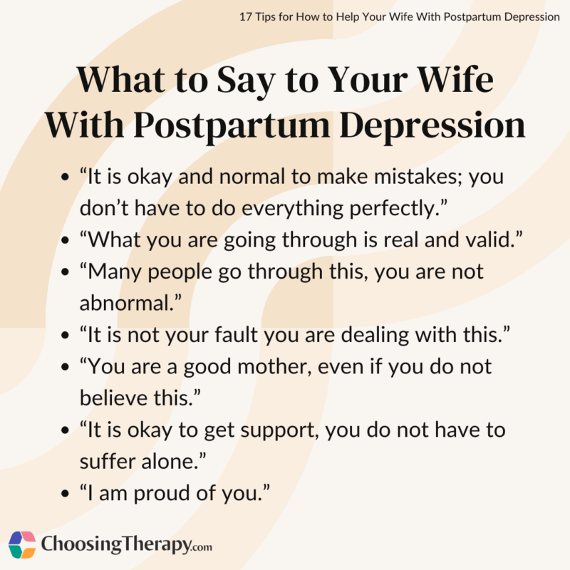 The Dos & Don'ts of Helping Your Wife With Postpartum Depression