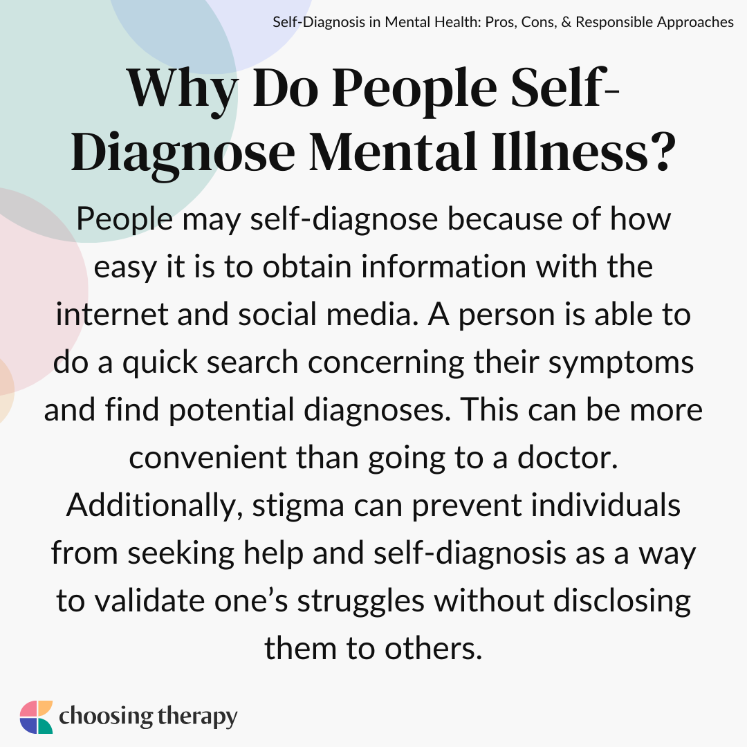 Why Do People Self-Diagnose Mental Illness