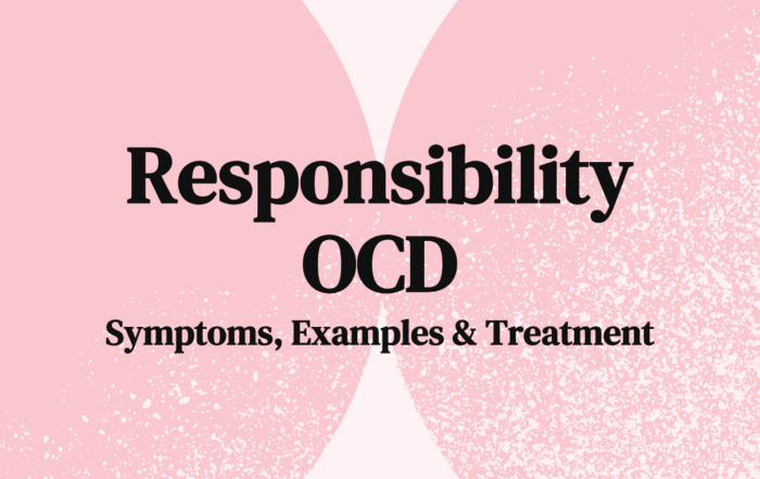 Responsibility OCD