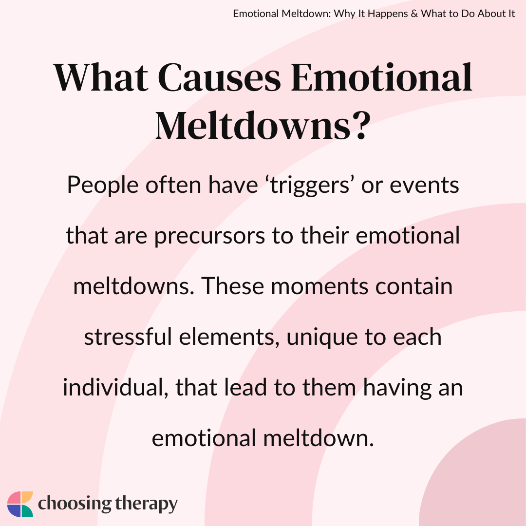 Emotional Meltdown: Meaning, Symptoms, & What to Do