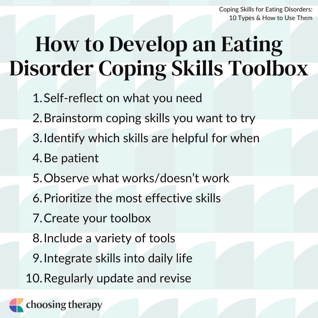 How to Develop an Eating Disorder Coping Skills Toolbox
