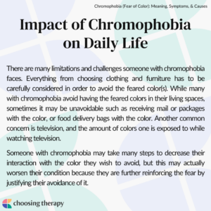 Impact of Chromophobia on Daily Life