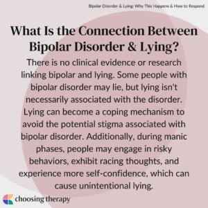 What Is the Connection Between Bipolar Disorder & Lying?